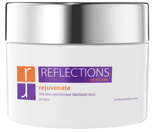 Rejuvenate 20% AHA + Antioxidant Treatment Pads